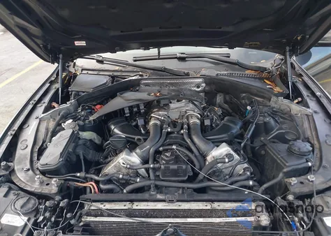 2012 BMW 550I из США, поврежденный, VIN WBAFR9C50CDV58436